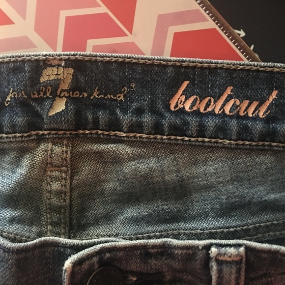 7 for all man kind Bootcut Jeans - Size 29 - Picture 13 of 15